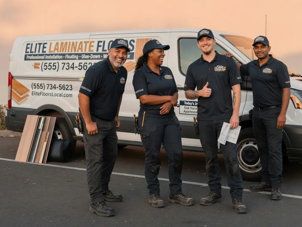 Laminate flooring installation company in Hope, MN